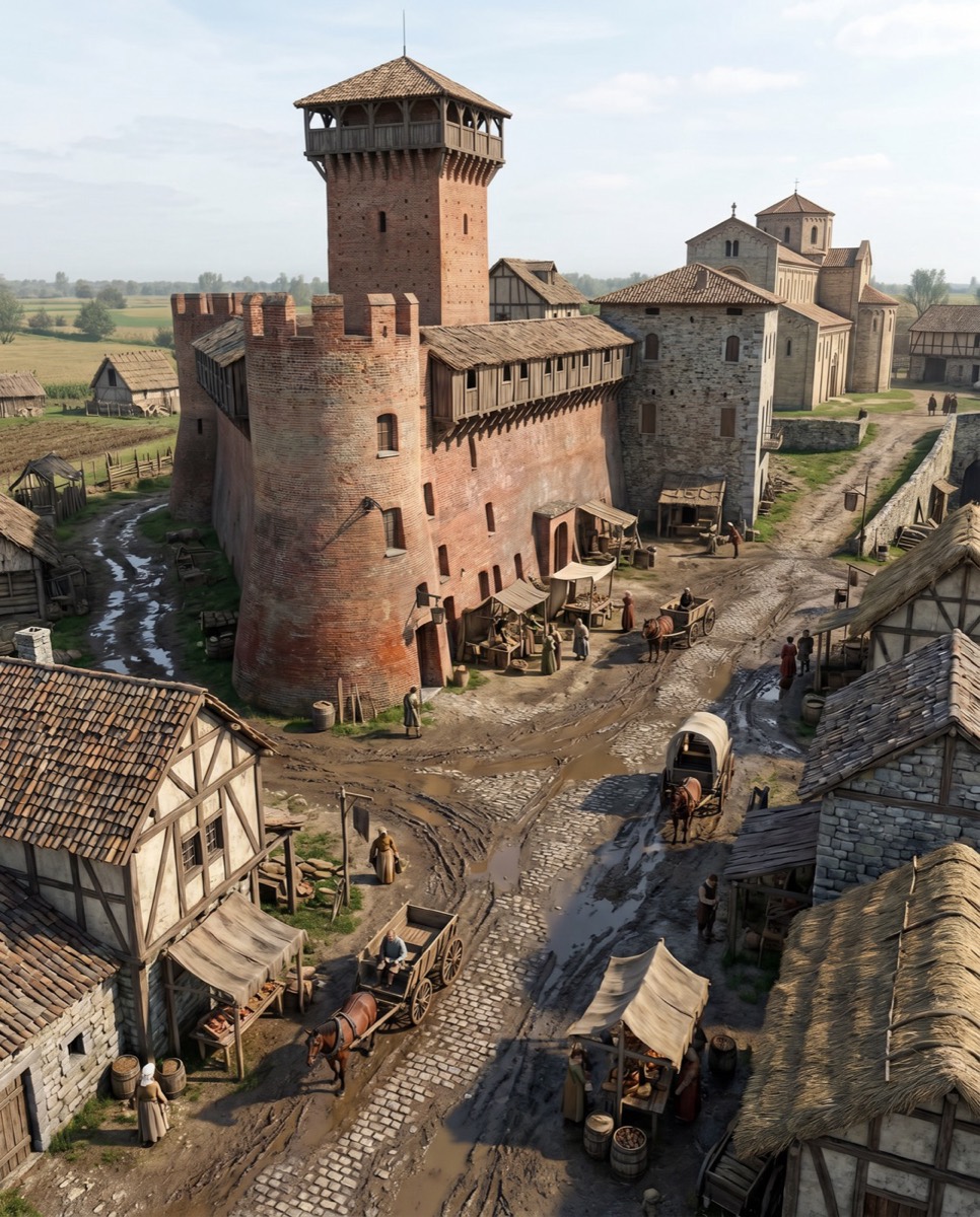Il Ricetto di Portacomaro &middot; ricostruzione storica